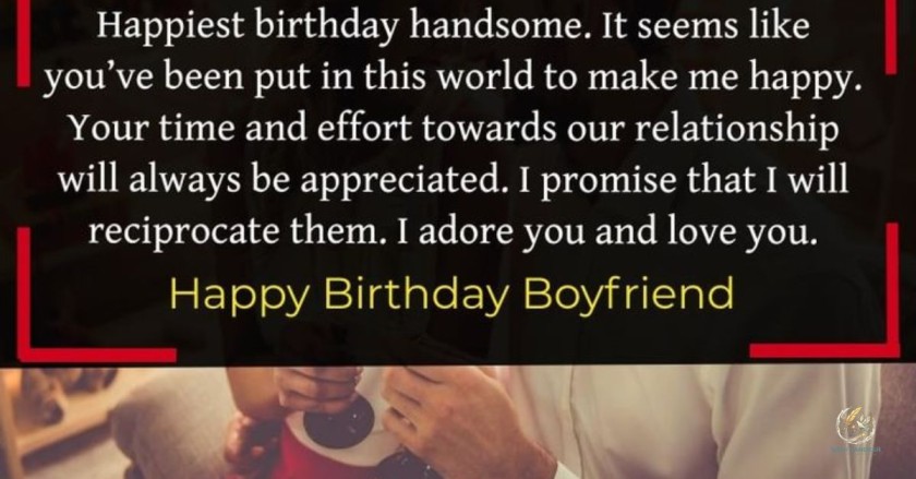 Happy Birthday Wishes For Boyfriend In English