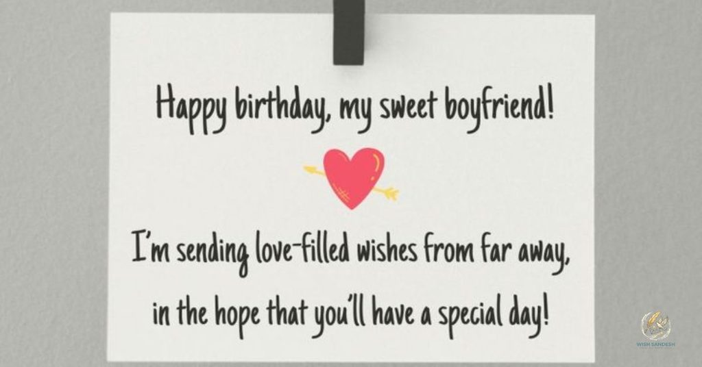 Happy Birthday Wishes For Boyfriend Instagram